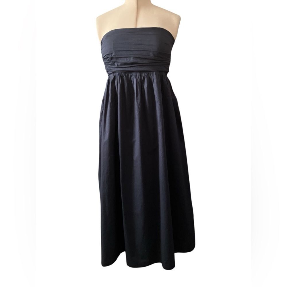 Modern Citizen Dress Size L Straps or Strapless Navy Blue Prom Minimalist - Picture 3 of 13